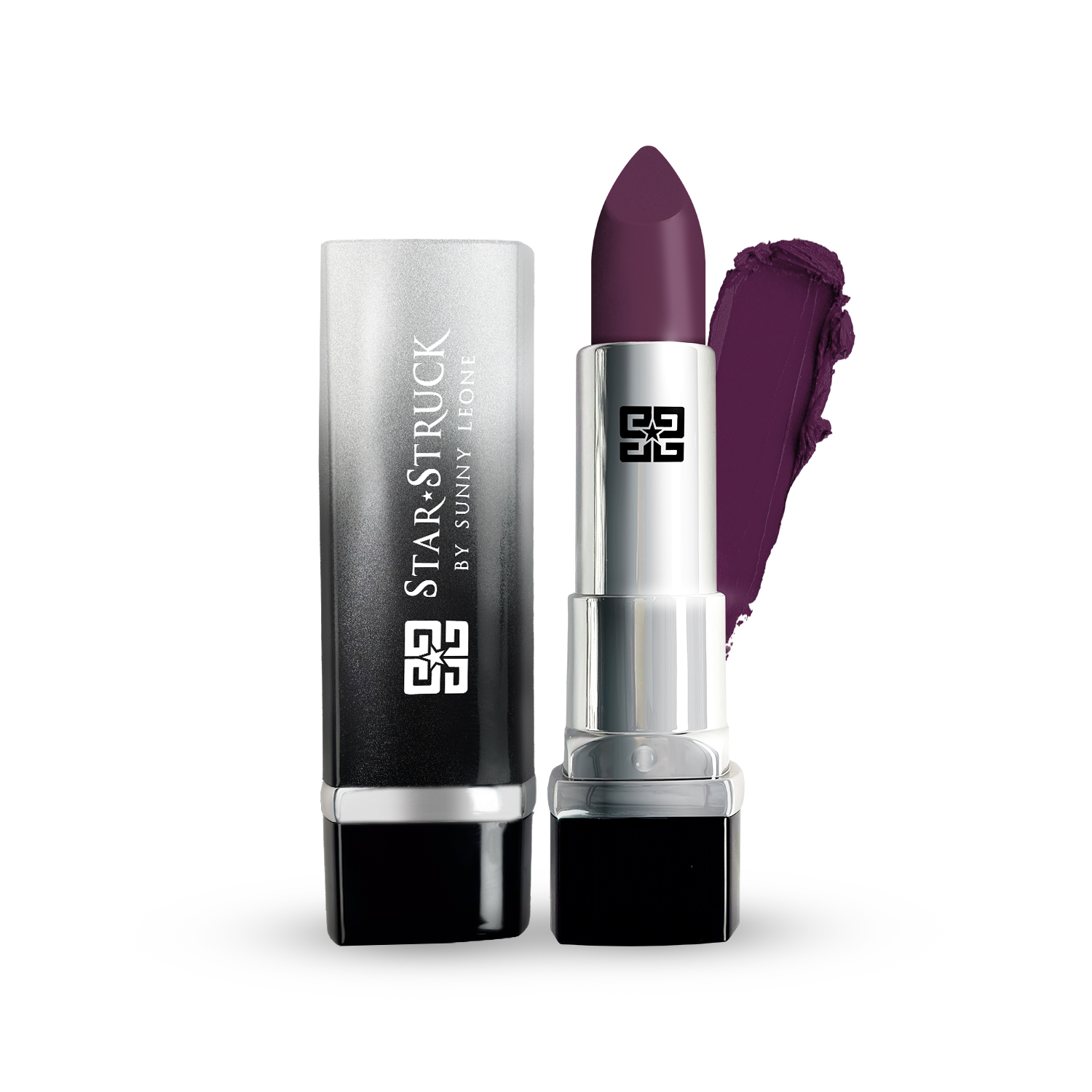 Star Struck by Sunny Leone Luxe Matte Lipstick – Wine | 4.20g