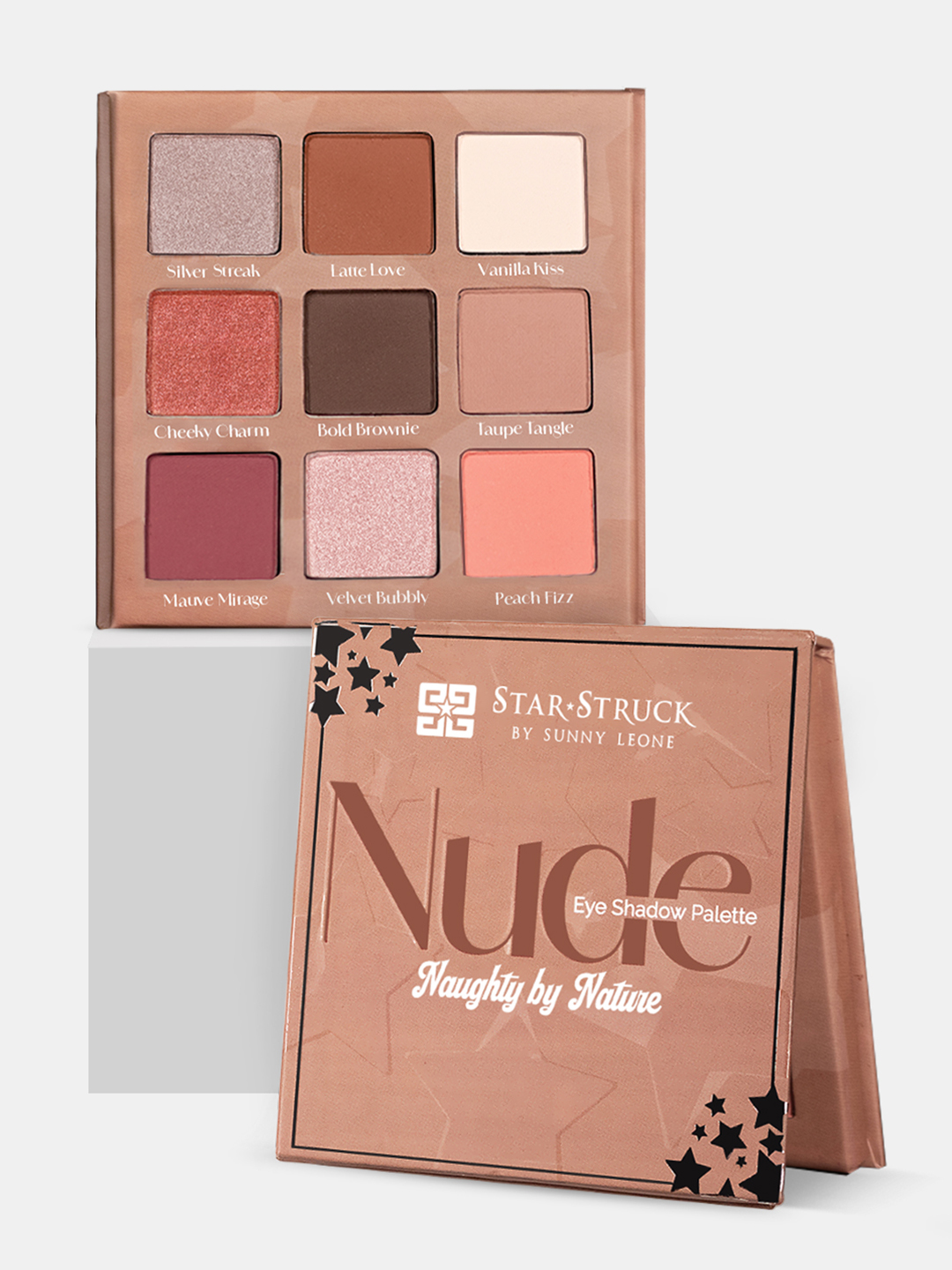 NUDE - Naughty by Nature Eye Shadow Pallette (9 shades)